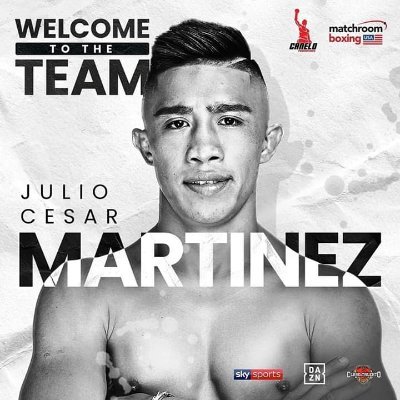 JC Martinez books title defense for March 30th